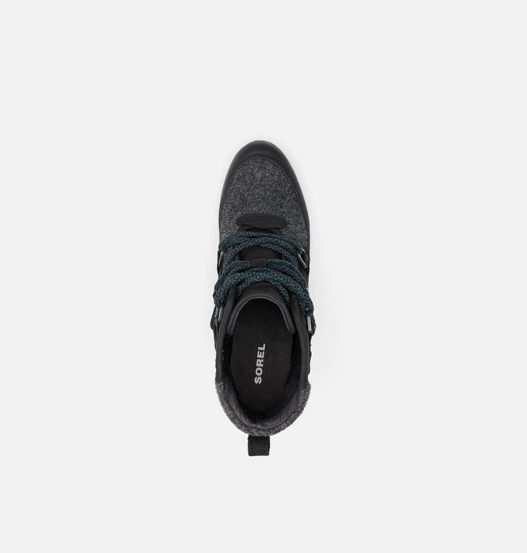Sorel Dam Stövlar Svarta/Grå - Blake™ Lace Höga - JHT-472906